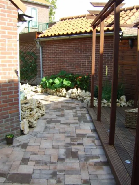 Tuinproject van Hovenier Klavertje 4: aanleg en bestrating